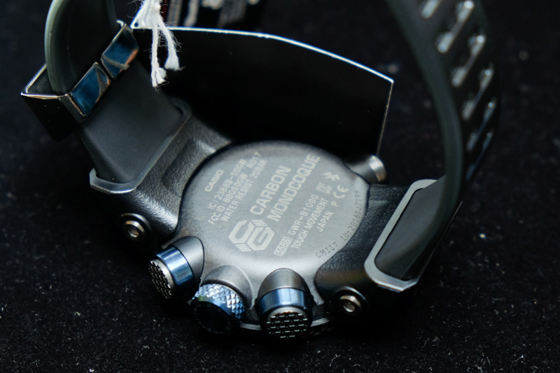 Exploring the carbon cores of the Casio G Shock GWR B and GA