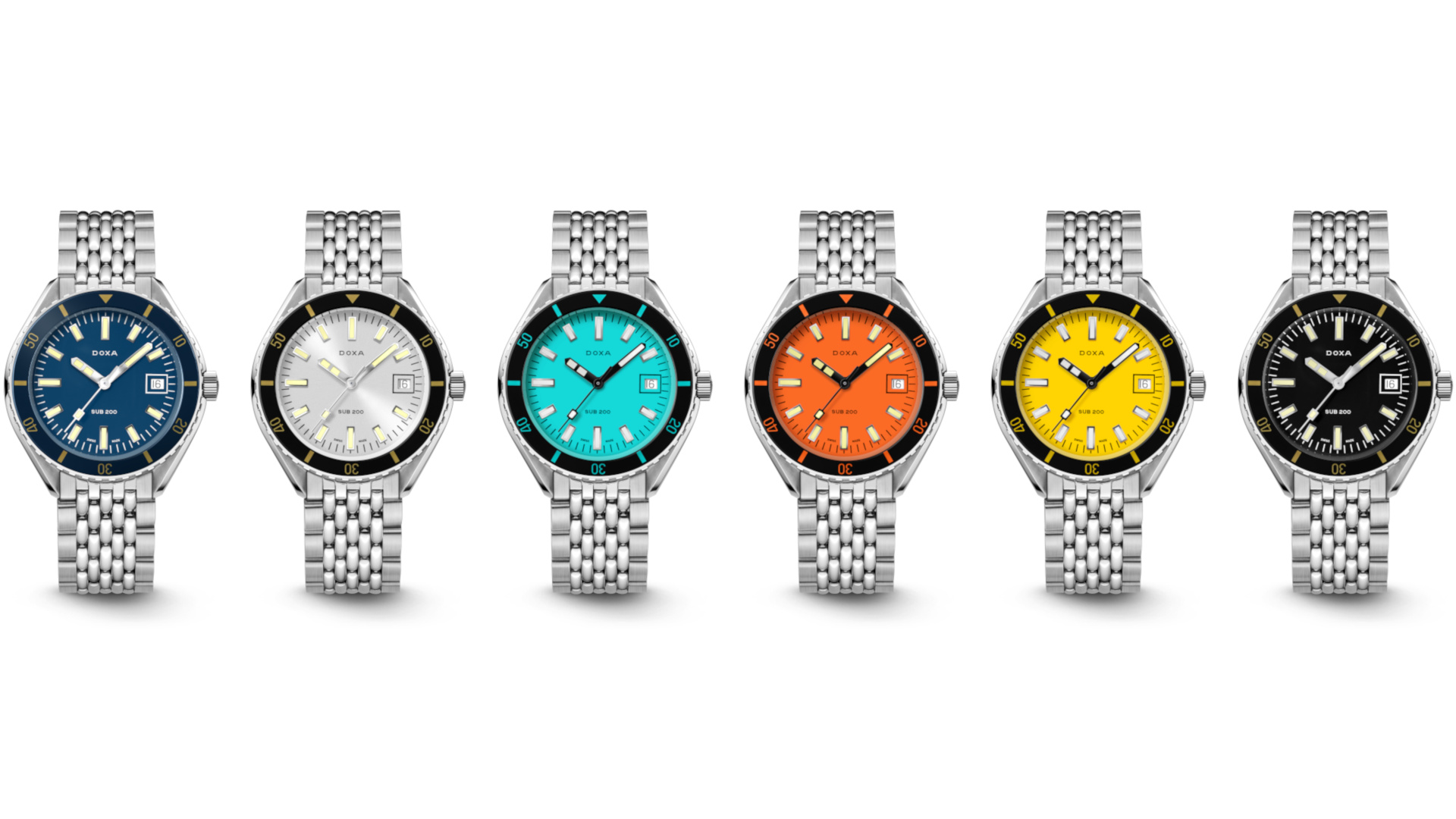 Doxa unveils a more casual dive watch with their Sub 200 collection