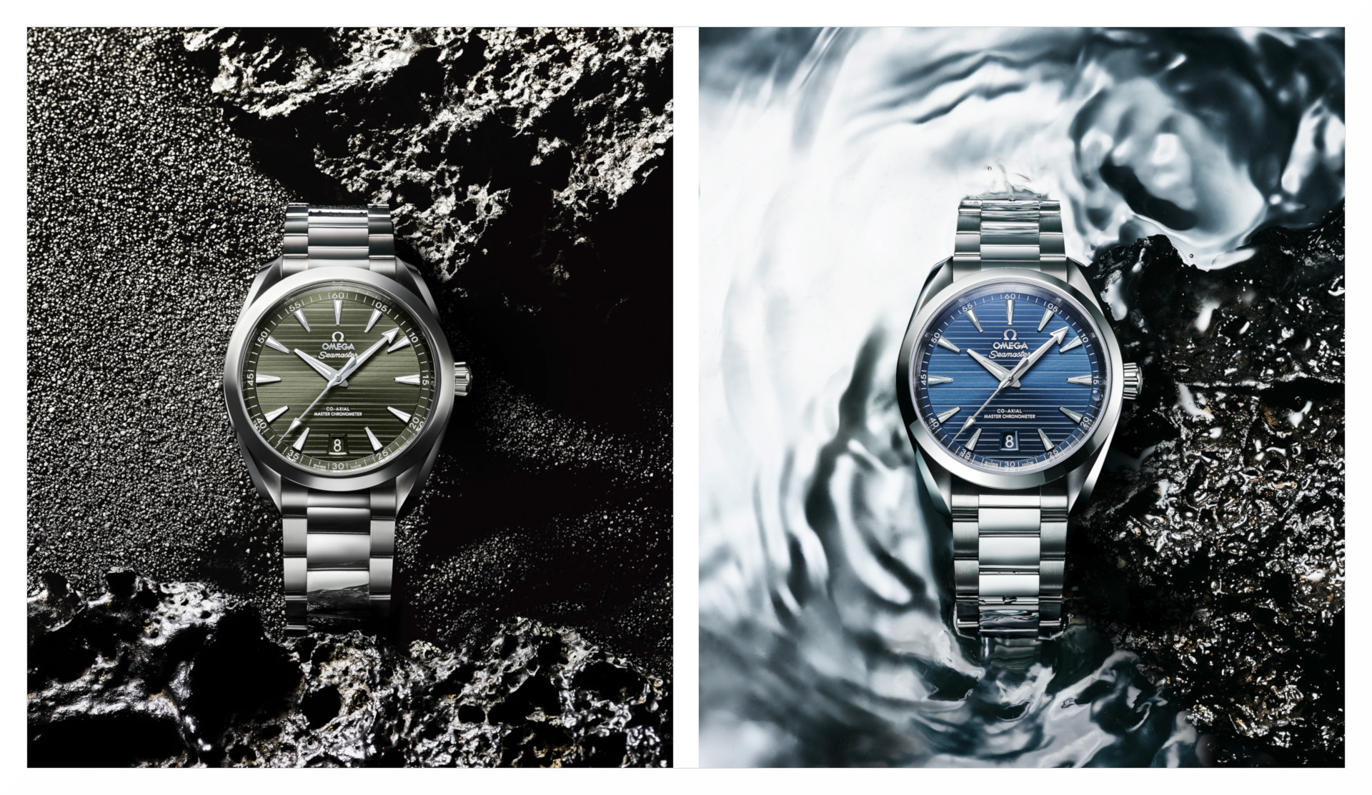 New colours available in 2020 for the Omega Seamaster Aqua Terra 150M The Watch Hand