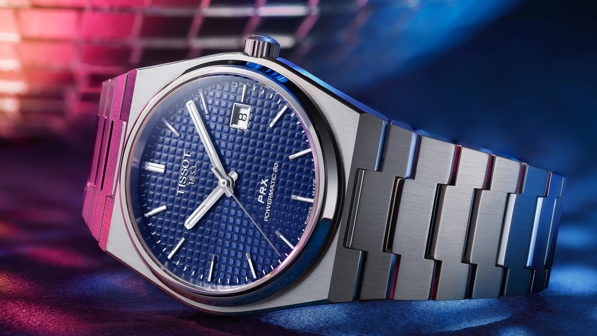 70s Chic is back with the Tissot PRX Powermatic 80